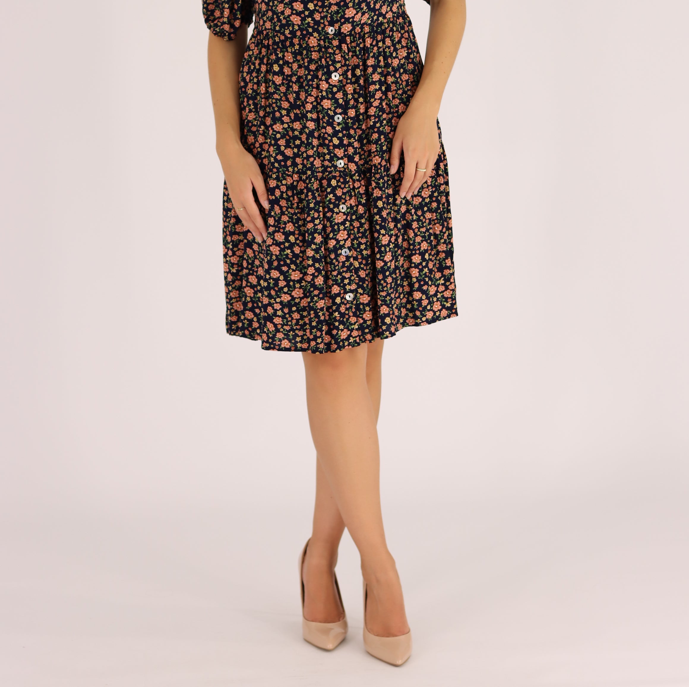 floral dress on navy base