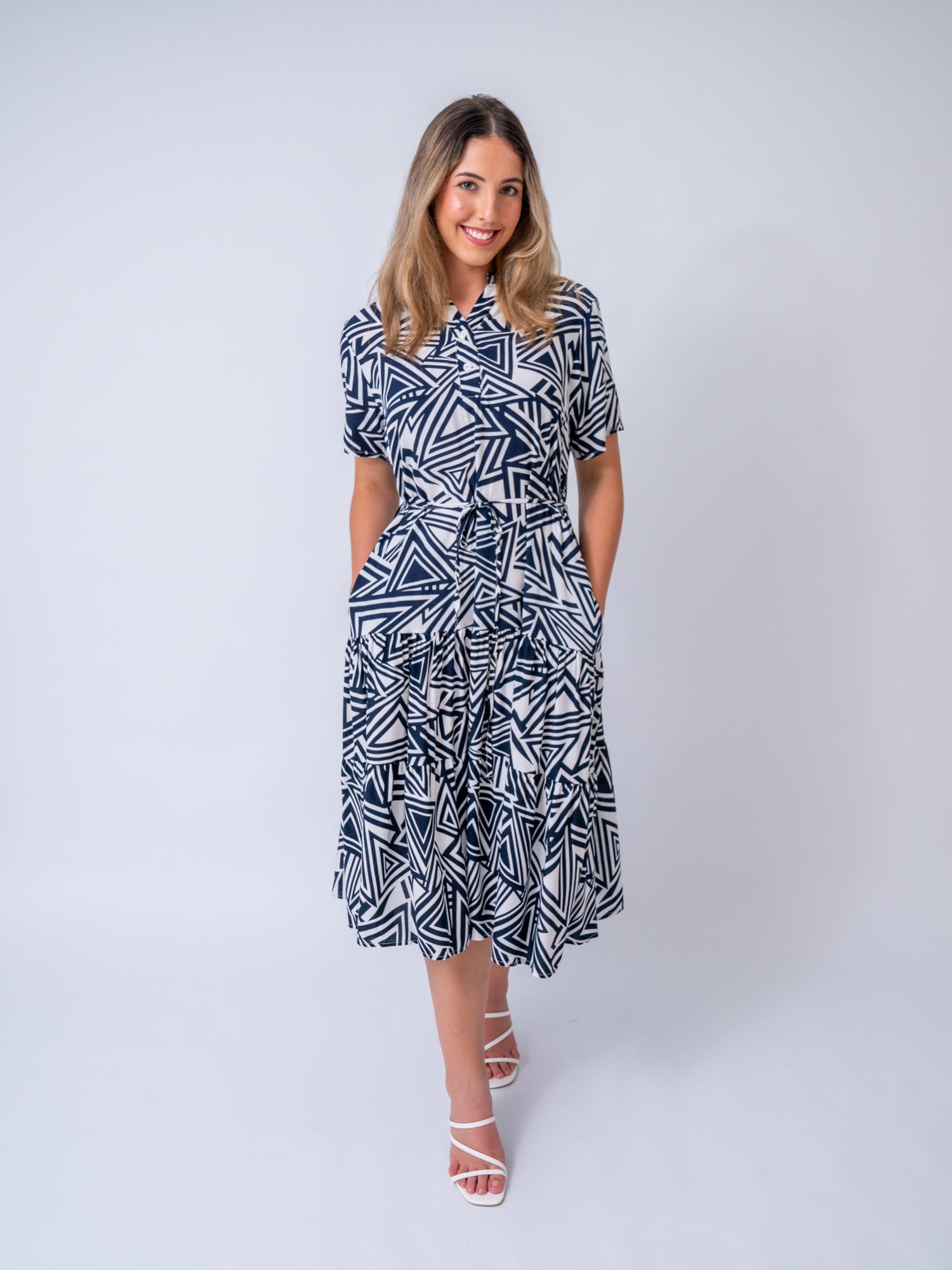 Annerley midi dress front pic