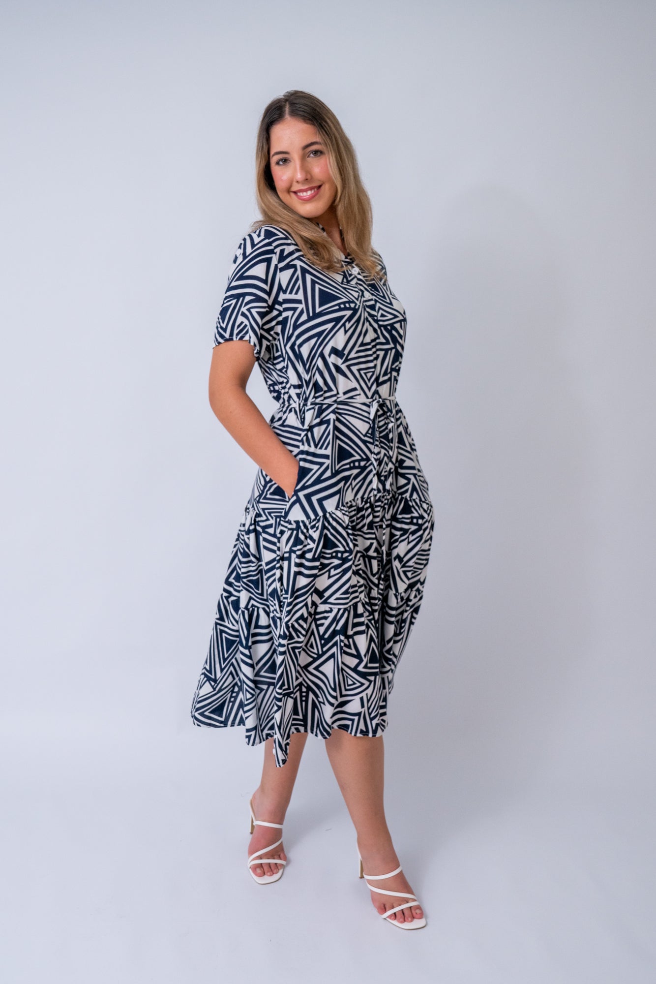 Annerley midi dress side picture