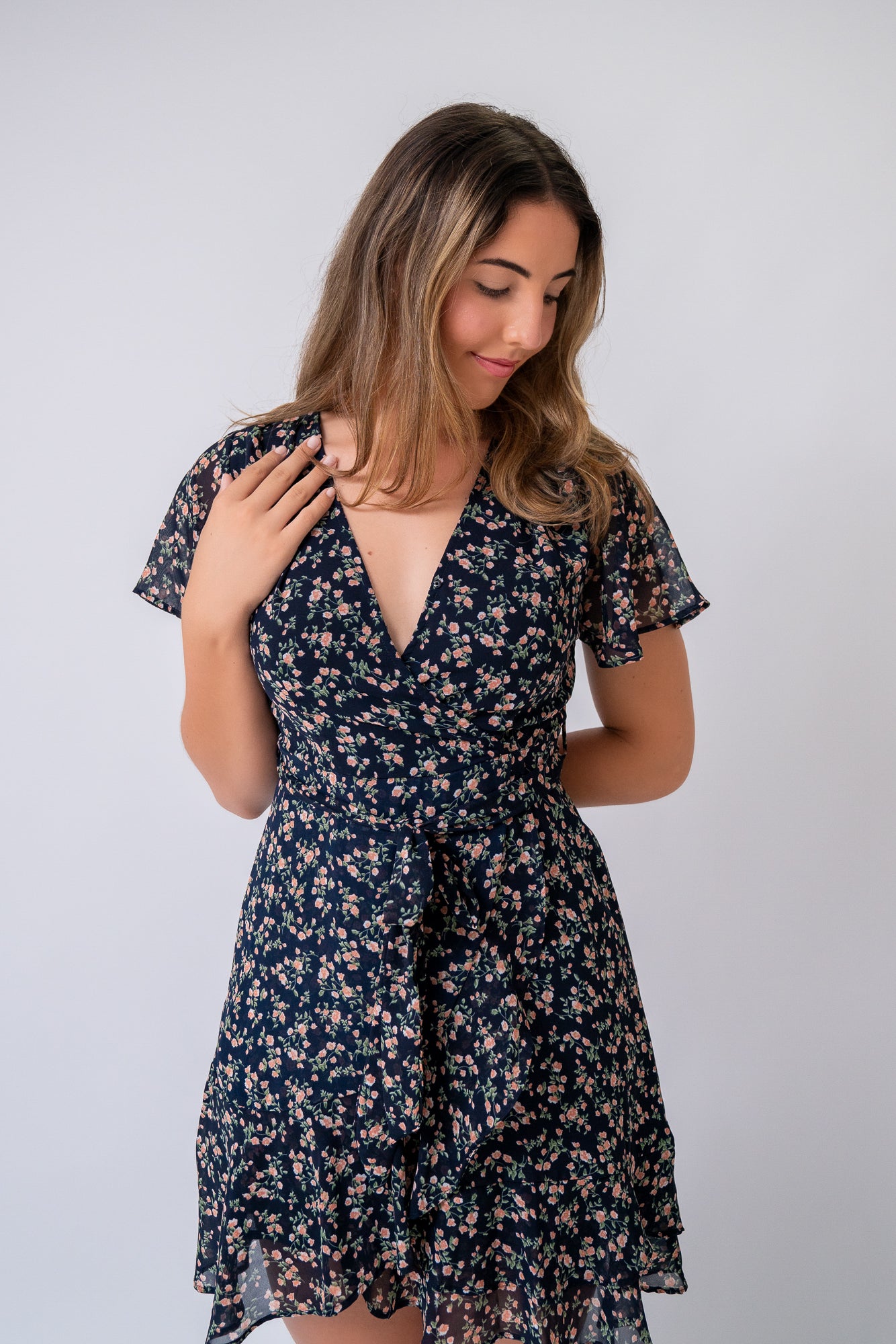 maneya dress short length