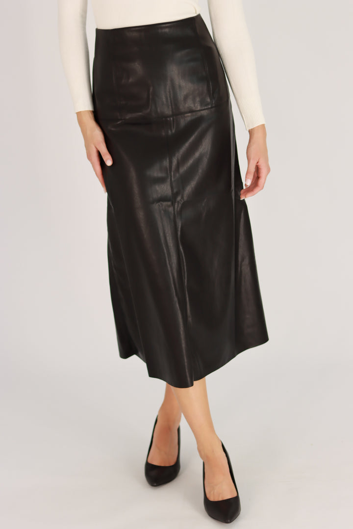 Venice Leather Skirt