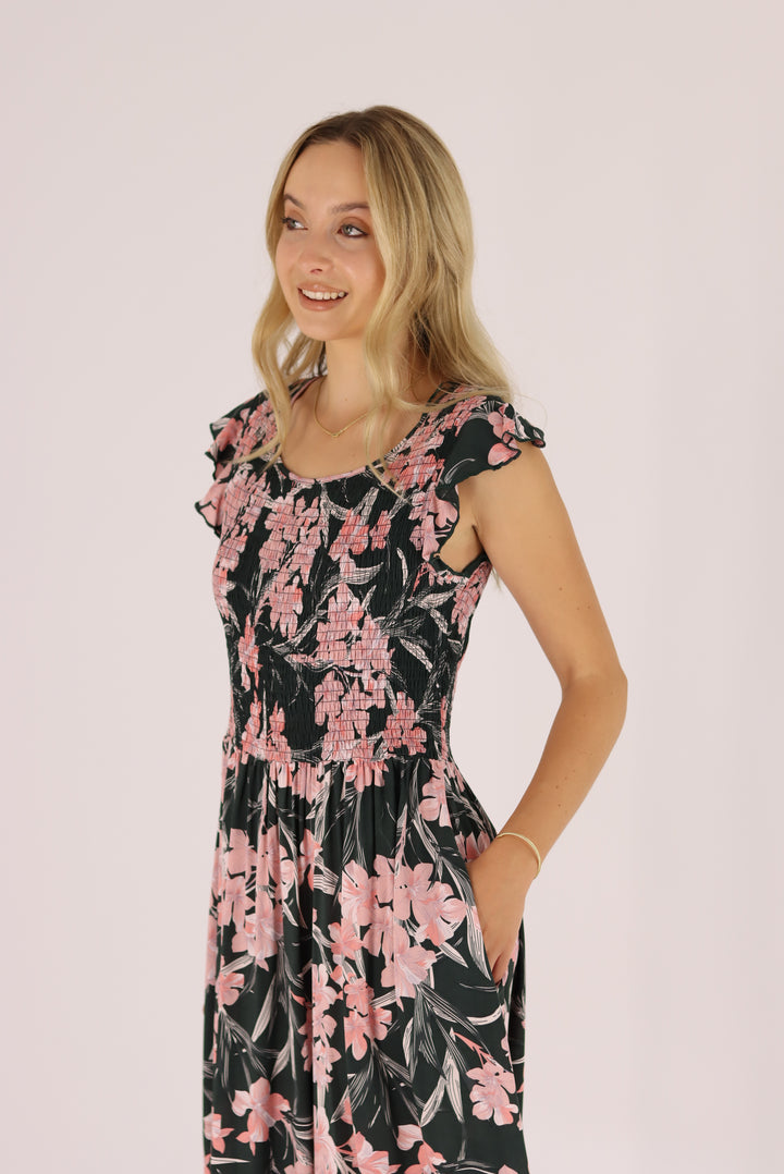 Lathisha Floral Dress