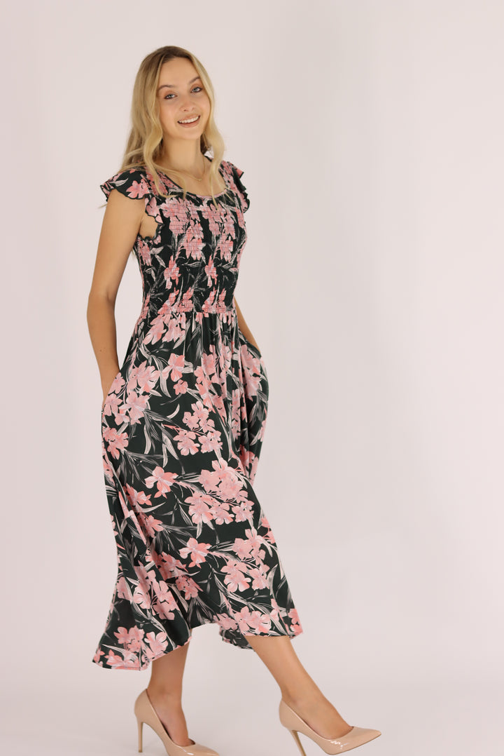 Lathisha Floral Dress