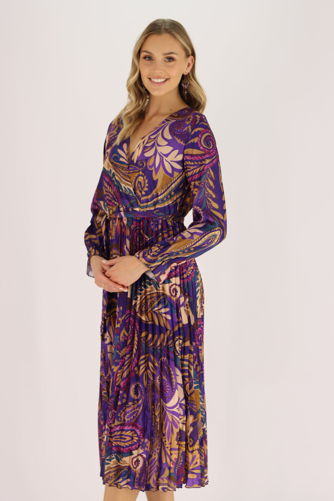 Bellisima Dress In Purple