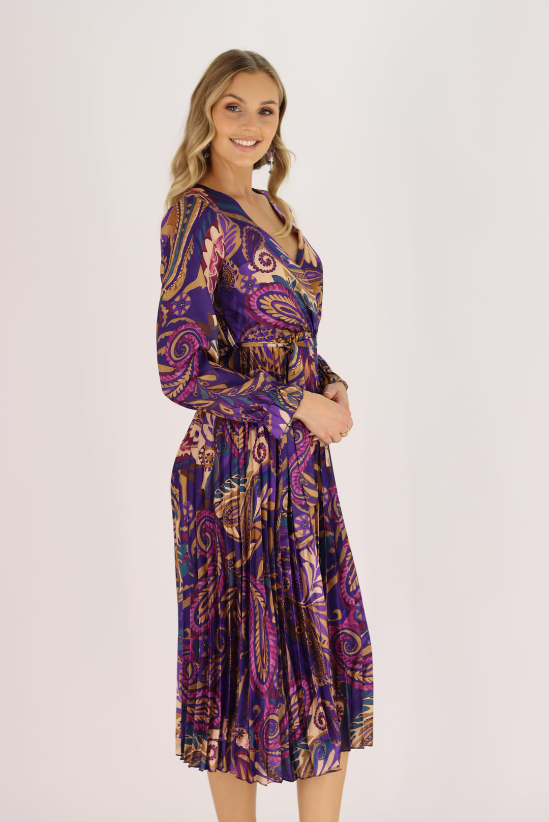 Bellisima Dress In Purple