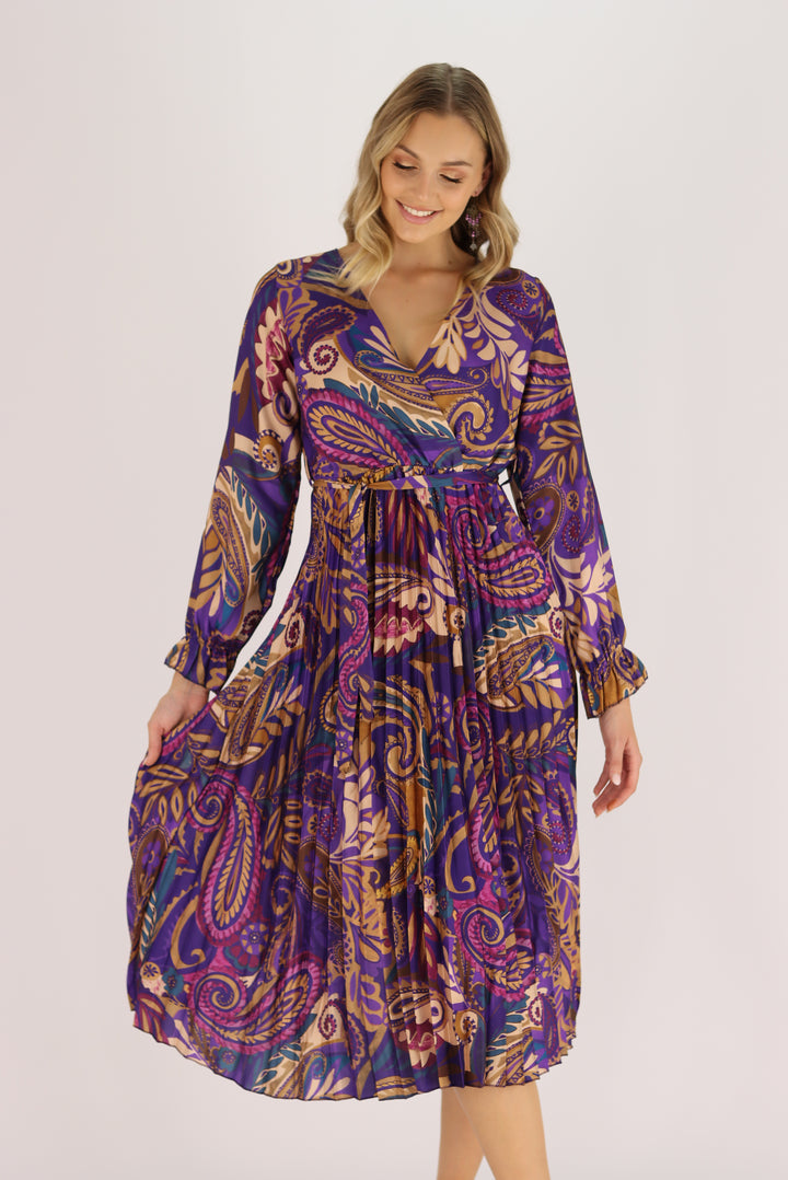 Bellisima Dress In Purple