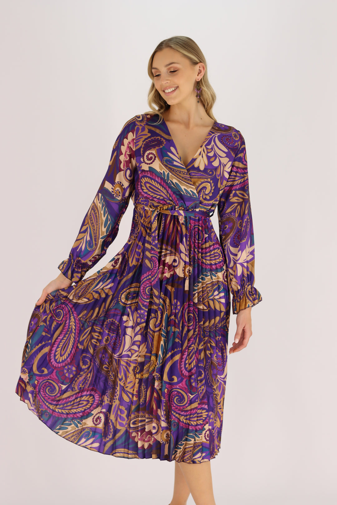 Bellisima Dress In Purple