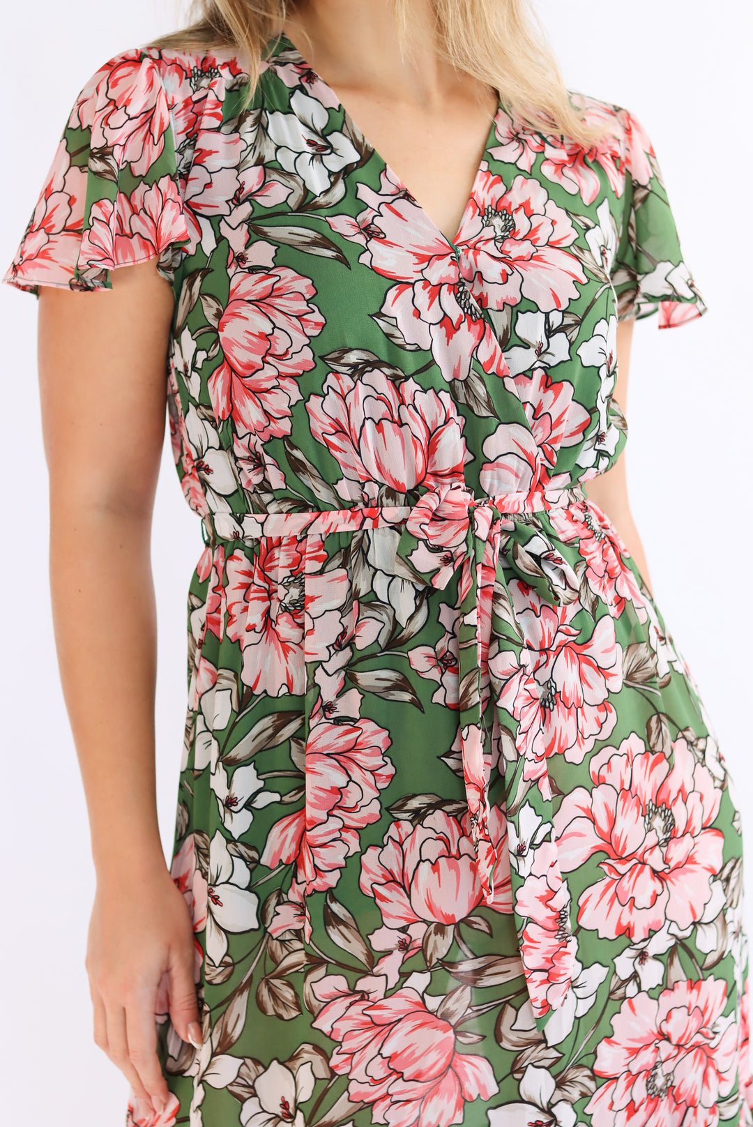 Brynn Floral Midi Dress