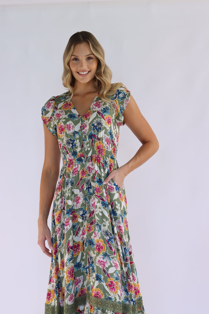 Blooming Bella Maxi Dress