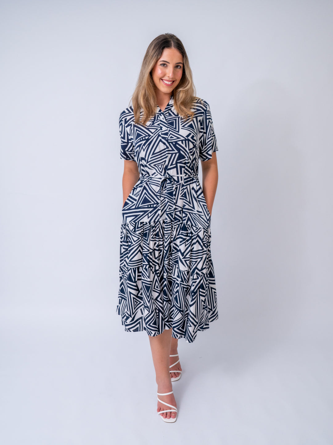 Annerley midi dress front pic