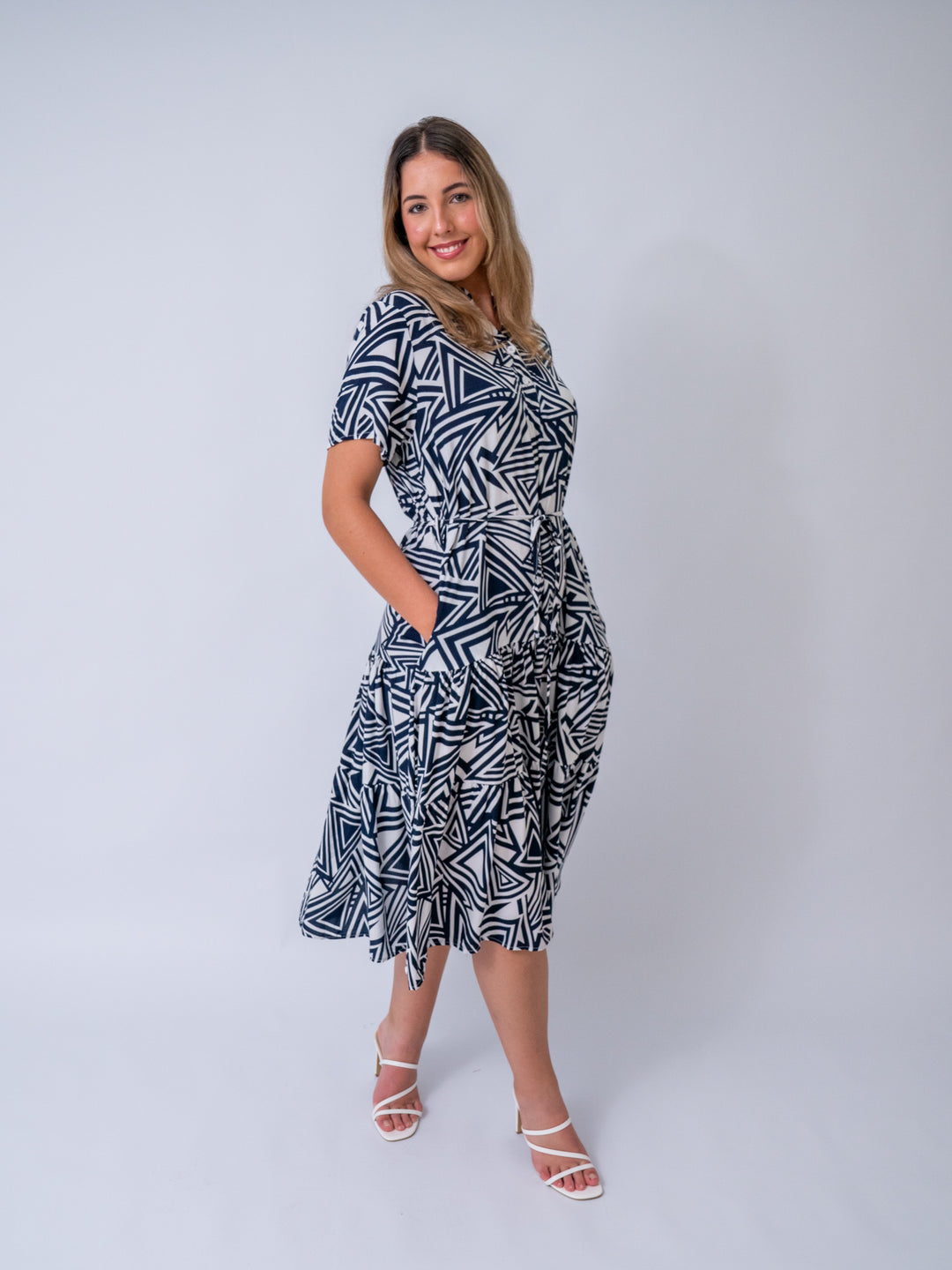 Annerley midi dress side picture
