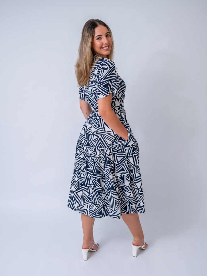 Annerley midi dress relaxed fit 