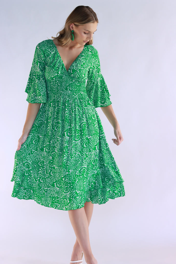 Emerald Green Isabella Dress