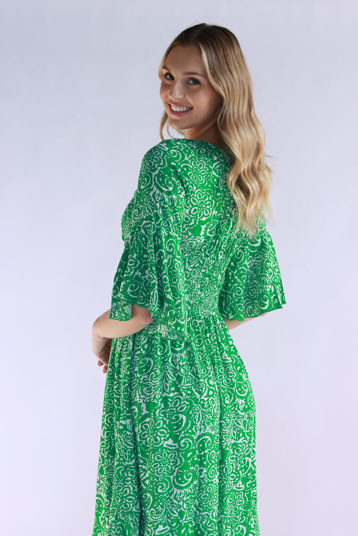 Emerald Green Isabella Dress