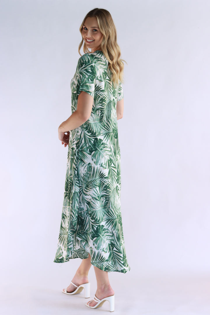 Palm Escape Maxi Dress