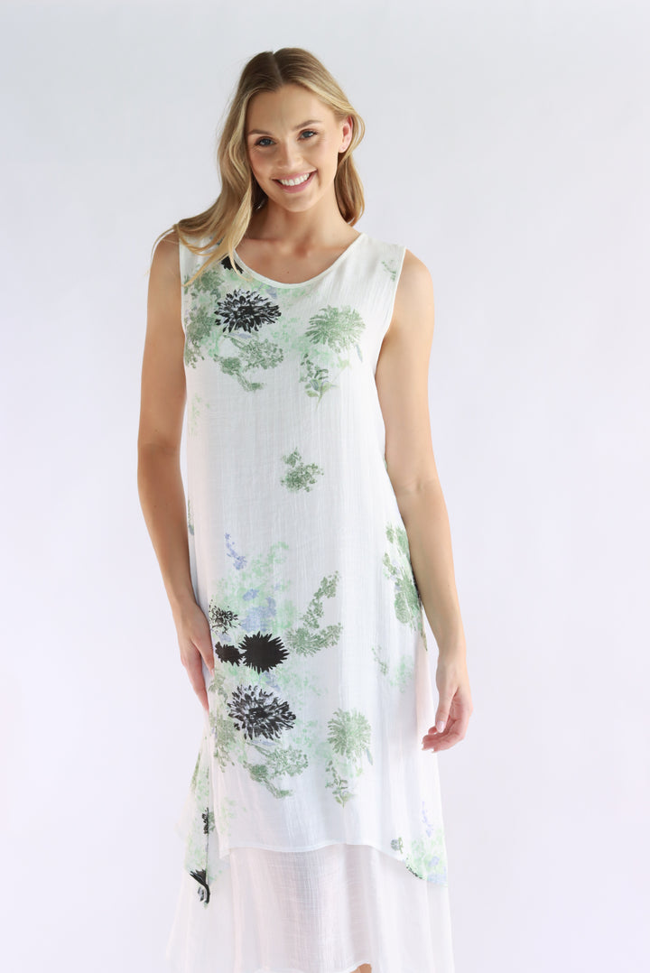 Reeya Midi Hi Lo Dress