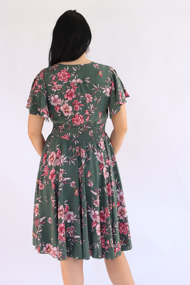 Bloom In Spring Floral Dress