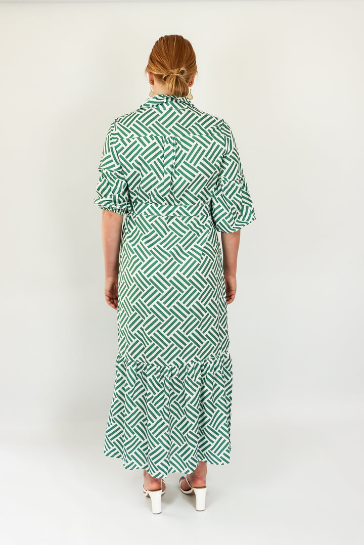 Rivaza Maxi Dress in Green