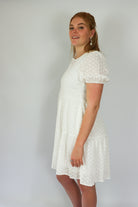 white dress cotton fabric