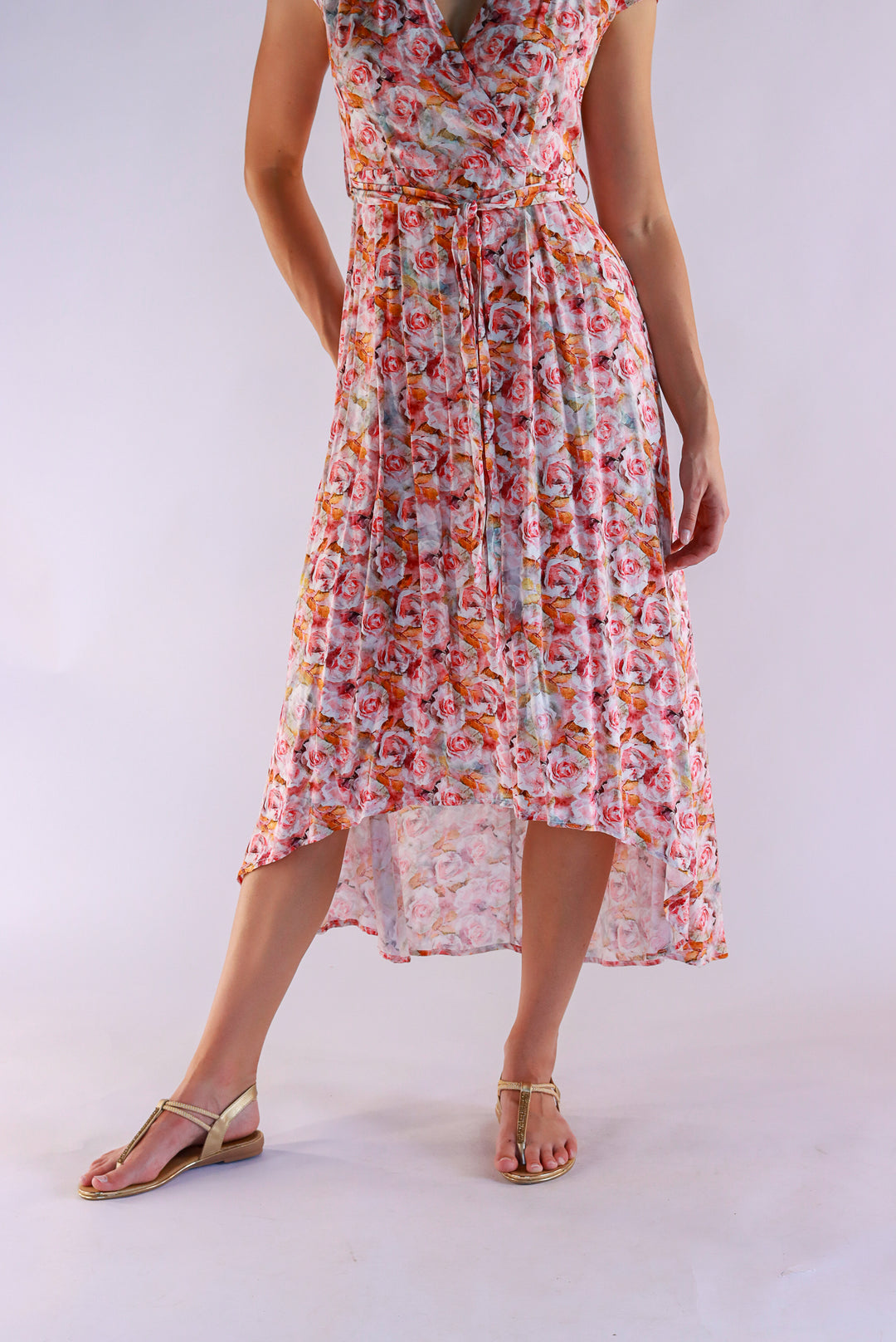 Mara Rose Print Dress