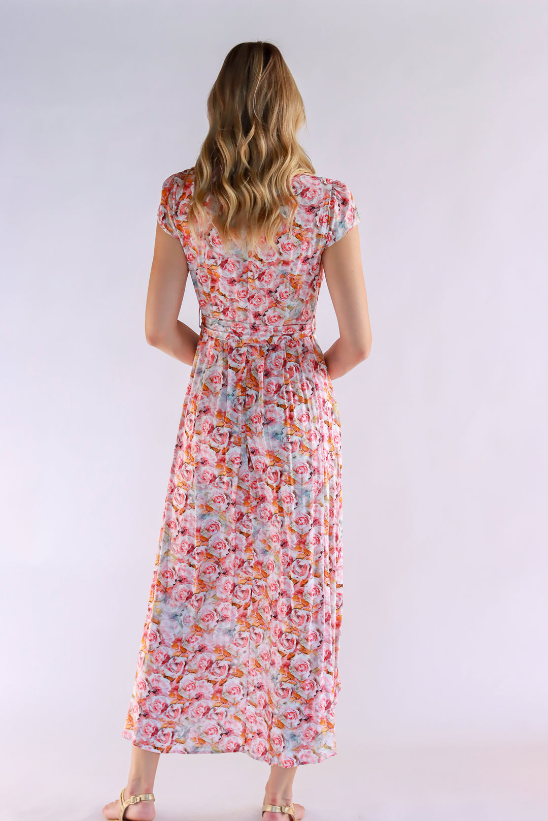 Mara Rose Print Dress