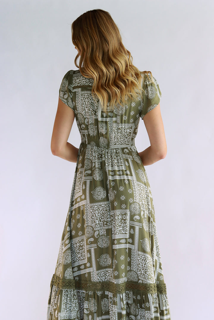 Mariana Maxi Dress In Sage