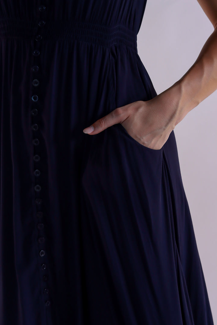 Marcella Navy Maxi Dress