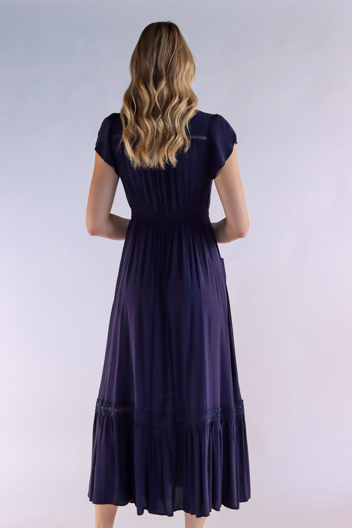 Marcella Navy Maxi Dress