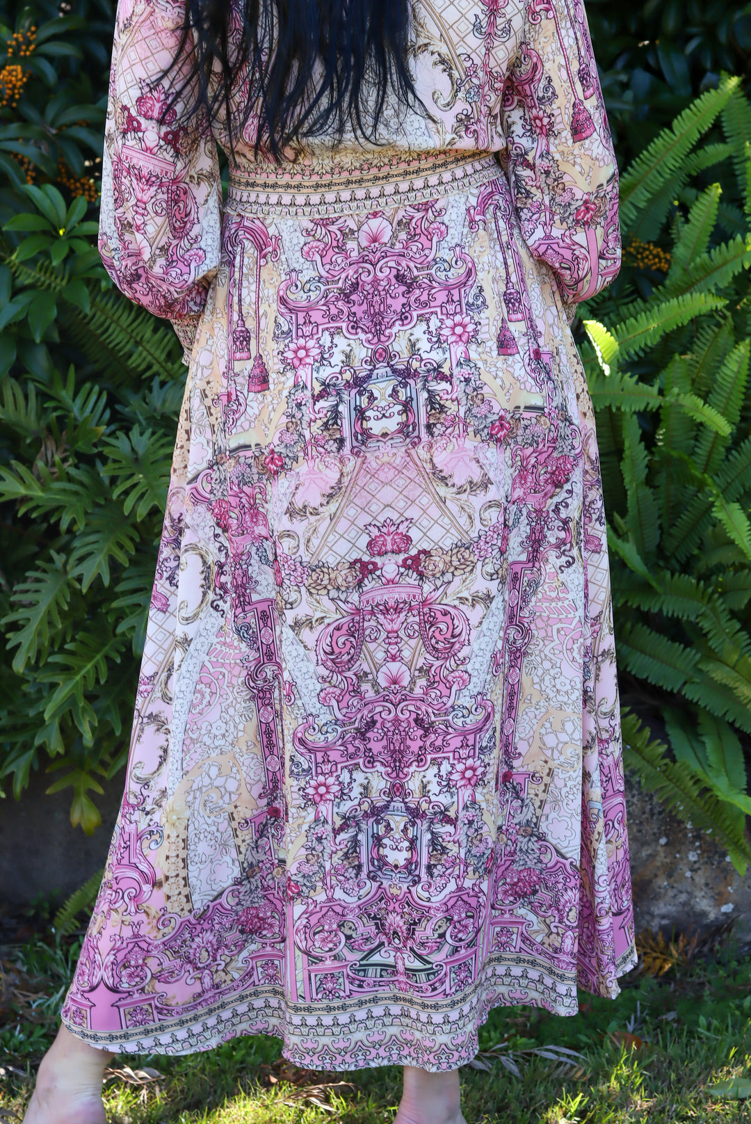 Moroccan Pink Maxi Dress