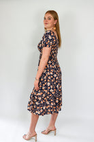 Floral print dress