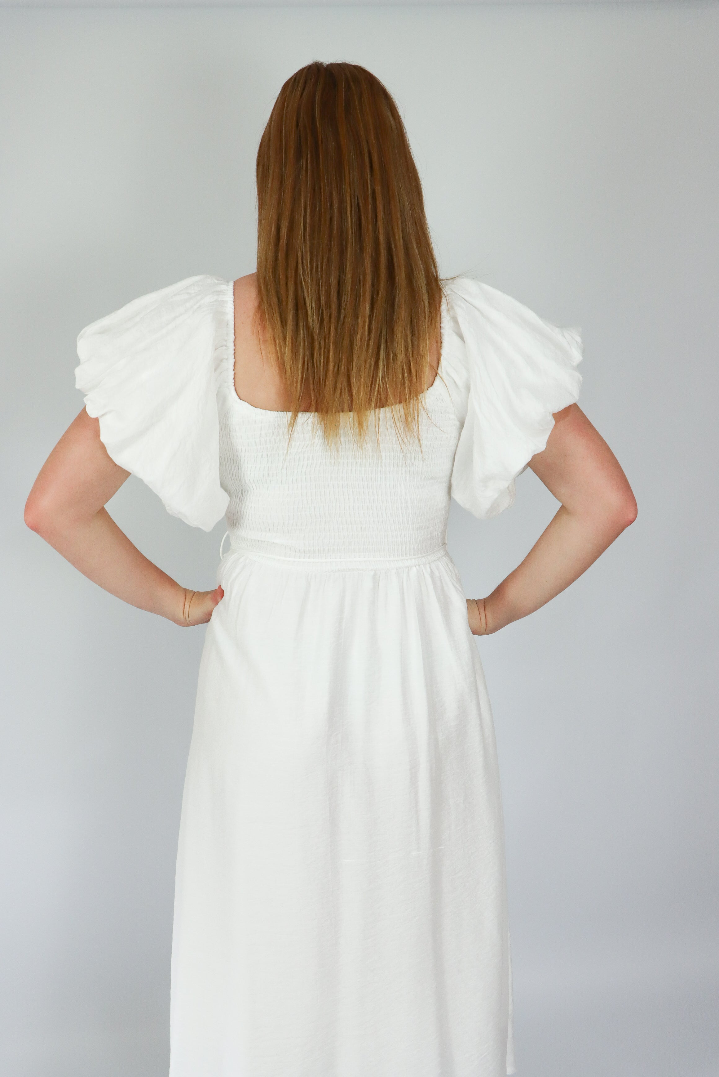 white party dress-back